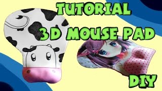 Cómo hacer alfombrillas 3d para el mouse  DIY [upl. by Tillio49]