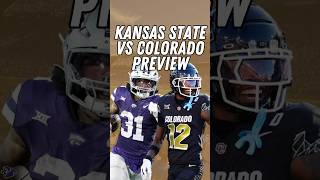 Kansas State vs Colorado Prediction and Pick CollegeFootball CFB Football [upl. by Eynaffit]