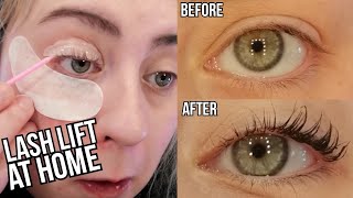 NUTRONICS BEAUTY LASH KIT  REVIEW  DIY LASH LIFTPERM AT HOME  aww suze [upl. by Asseral]