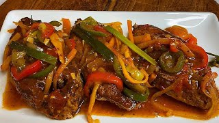 Easy Jamaican Style Brown Stewed Fish [upl. by Welch921]