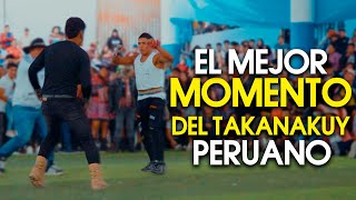 La verdadera amistad de los peruanos en Takanakuy con un final de abrazo  Takankuy Secocha 2024 [upl. by Karil]