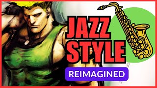 Guiles Theme  Street Fighter II  Jazz Remix Sax Piano Bass [upl. by Eiramadnil]