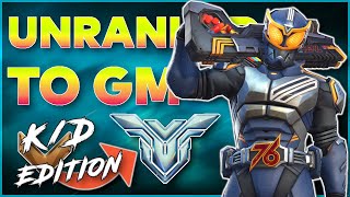 SOLDIER 76 Unranked to GM  KillDeath WORLD RECORD [upl. by Kcirddet]