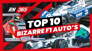 De tien meest bizarre F1wagens  RacingNews365 [upl. by Barbabra]