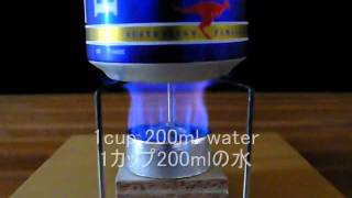 Worlds lightest openjet alcohol stove [upl. by Rosaline651]