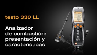 Testo 330 LL  Analizador de combustión  Be sure Testo [upl. by Otxis834]