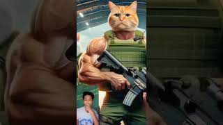 body builder cat 💪 nora norah music bollywood OnFireReactions ReactionVideo [upl. by Tolland]