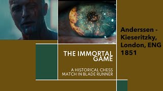 The Immortal Game Anderssen  Kieseritzky 1851 [upl. by Anaul113]