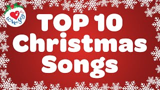 Top 10 Christmas Songs with Lyrics 🎄 Merry Christmas 2024 Playlist 🎅 [upl. by Lenard]