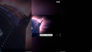 Starship Engulfed in Plasma During ReEntry starship starshiplaunch spacex shorts [upl. by Brott]