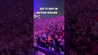 Boosie’s Set It Off in sync with LSU lightshow 🔥 [upl. by Genvieve]