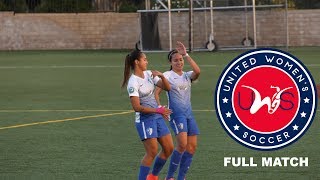 Santa Clarita Blue Heat FC vs Houston Aces  United Womens Soccer League 2017 [upl. by Dajma]