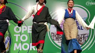 LuLu SherpaHimalayan Tribe Cultural Dance at 24th Street Festival in Pokhara Lamtari Cultural Group [upl. by Anirbac178]