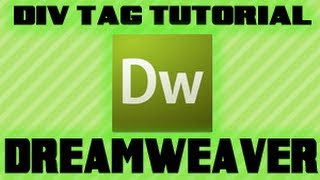 How to create a Layout using Div Tags and CSS in Dreamweaver [upl. by Nered356]