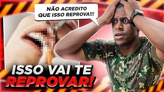 O que reprova na Inspeção de Saúde da ESA  Parte 1 [upl. by Proudlove]