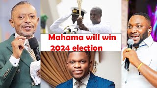 Jubilation hits NDC as Rev Owusu Bempah predicts victory for Mahama amp NDC [upl. by Nay342]