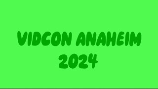 VIDCON ANAHEIM 2024 VLOG [upl. by Halonna]