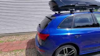 Thule Motion XT XL on a 2017 Audi SQ5 Does it fit Yes Just [upl. by Telrats]