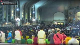 Nazareno 2019 Black Nazarene returns to the Quiapo Church [upl. by Ardnekal]