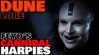 Feyds Cannibal Pets  Harkonnen Harpies Explained  Dune Lore [upl. by Namya]