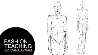 How to do fashion sketches step by step [upl. by Emmet]