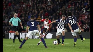 Boufals stunning goal sees Southampton beat West Brom 10 [upl. by Nwahs]