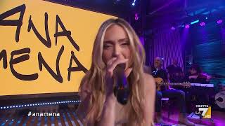 Ana Mena  Musica Ligera a Propaganda Live [upl. by Thurnau275]