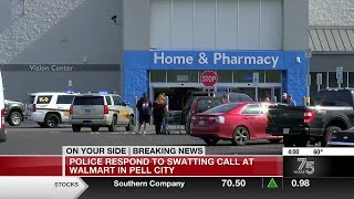 Police respond to swatting call at Walmart in Pell City [upl. by Littell]