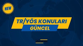 Güncel TRYÖS Konuları onlinetryöskursu tryös tryöskursu [upl. by Charmain726]