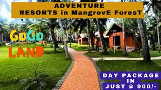 GoGoland Resorts amp Adventurous Sports Private POOL RESORT 950 only Poovar in Kerala zvlogzz [upl. by Arihas]