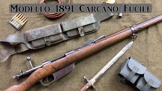 Modello 1891 Carcano Fucile [upl. by Odyssey805]