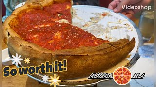 Perfect Giordanos Deep Dish Pizza  Chicago Style Giordanos Chicagos Best Pizza Dining Chicago [upl. by Eus]