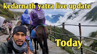 Kedarnath yatra live update 2024🤷‍♂️😯  Kedarnath yatra  Deepak kandari vlogs [upl. by Nickey342]