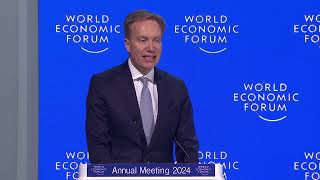 Børge Brende  World Economic Forums 54th Annual Meeting in Davos [upl. by Aneras450]