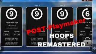 BEST POSTPlaymaker build Hoops Remastered ￼ [upl. by Sparke963]