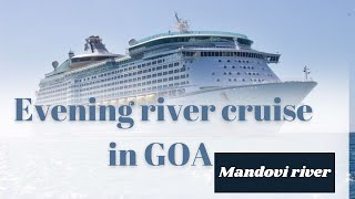 quotEvening Bliss Glide Through Goa’s Mandovi River 🚤quot goa rivercruise mandoviriver panaji [upl. by Aiden]