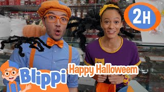 Blippi and Meekahs Sweet Sweet TrickorTreat  More Halloween Horror  Best Friend Adventures [upl. by Pollie823]