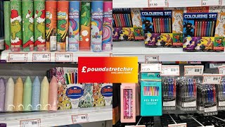 Pound Stretcher Stationery PensColourColouring BookRubberStickerPencil At The End Of May 2024 [upl. by Riebling]