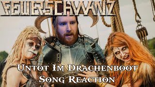 FEUERSCHWANZ  Untot Im Drachenboot Song Reaction [upl. by Bartlett920]