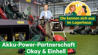 Neue AkkuPowerPartnerschaft Okay und Einhell [upl. by Akcimat]