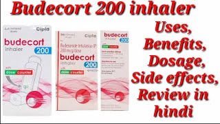 Budecort 200 mcg Inhaler  Budesonide Inhaler  Budecort 200mcg inhaler Uses Benefits Dosage Review [upl. by Airitac]