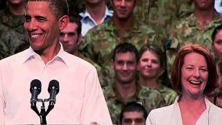 President Obama Speaks to US and Australian Service Members [upl. by Coombs]