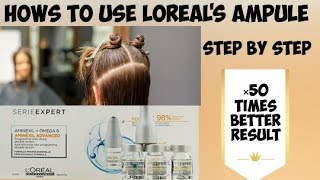 Loreal series expert Aminexil advanced hair fall controlhair fall contrl product by loreal pro [upl. by Annaili379]