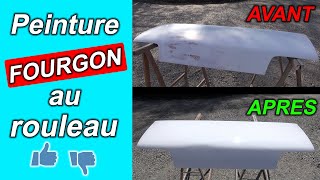 COMMENT PEINDRE SON FOURGON AU ROULEAU [upl. by Son]