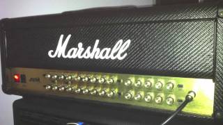 Marshall JVM410 high gain metal clip HQ Mustaine Cab [upl. by Dynah205]