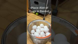 Make A lot of Boiled Eggs Fast and Perfect Every Time carnivore instantpot boiledegg [upl. by Gaeta]