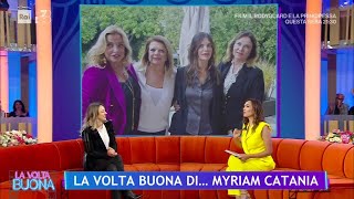 Myriam Catania mamma Rossella e la grande famiglia Izzo La Volta Buona 15052024 [upl. by Chasse]