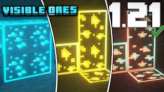 Visible Ores Texture Pack 12112131211 Download Outlined Ores [upl. by Torie]