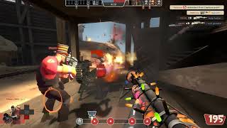 Team Fortress 2 Pyro Gameplay [upl. by Ridan203]