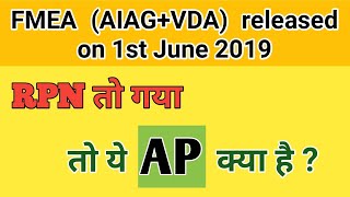 FMEA AIAGVDA 1st edition in hindi I fmea I fmea in hindi [upl. by Neirod]